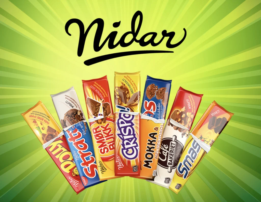 Annonse til Nidars kampanje hvor man kunne vinne tur til karneval i Brasil.